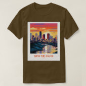NEUES ORLEANS-Hemd - 4 T-Shirt (Design vorne)