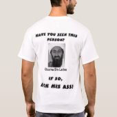 neues osama T-Shirt (Rückseite)