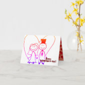 Neues Paar Karte (Gelbe Blume)