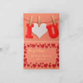 Neues Paar Karte (Innenseite)