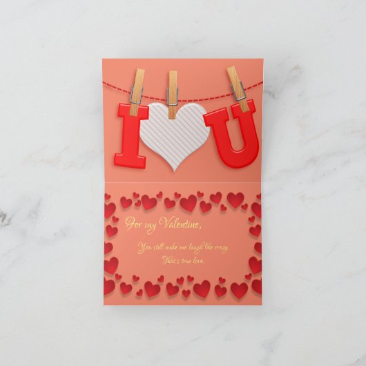 Neues Paar Karte (Innenseite)