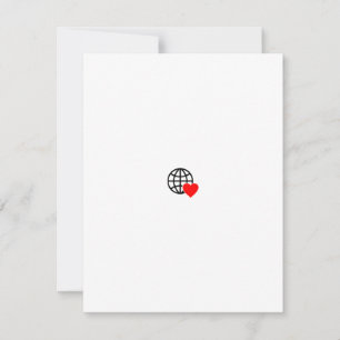 Neues personalisiertes Text-Logo-Flach-Weihnachtsk Feiertagskarte