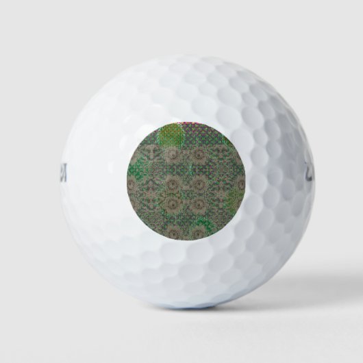 Neues personalisiertes Textlogo Golfball (Vorderseite)