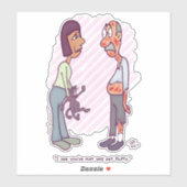 Neues Pet-Aufkleber Aufkleber (Blatt)