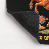 Neues Pferd Lunar Chinesisch Mousepad (Ecke)