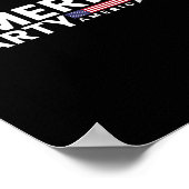 Neues politisches Party Amerika Party 25 Männer Fr Poster (Ecke)
