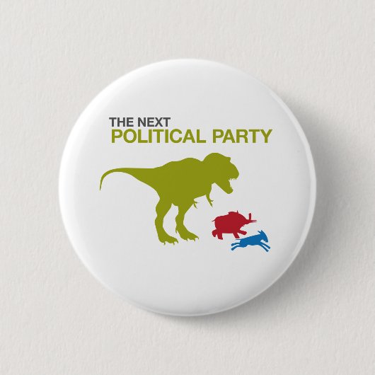 Neues politisches Party Button (Vorderseite)