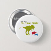 Neues politisches Party Button (Vorne & Hinten)