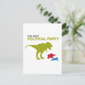 Neues politisches Party Postkarte (Stehend Vorderseite)