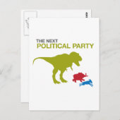Neues politisches Party Postkarte (Vorne/Hinten)