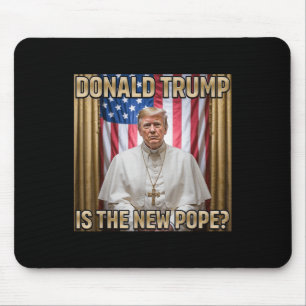 Neues Pope Trump-T-Shirt - Unglaublich witzig poli Mousepad