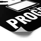 Neues Programmieren für Fehlerfortschritt got Poster (Ecke)