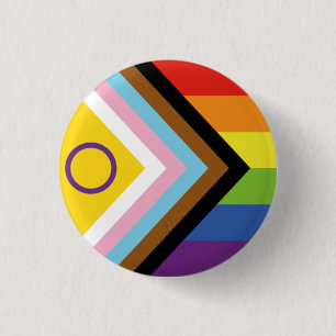 Neues progressives Abzeichen Button