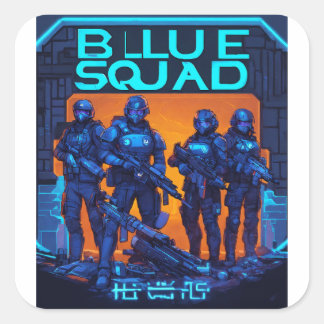 Neues PUBG-Papier Quadratischer Aufkleber