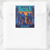 Neues PUBG-Papier Quadratischer Aufkleber (Tasche)