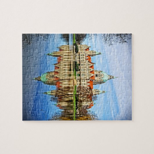 Neues Rathaus - Hannover, Deutschland - 8x10 - 110 Puzzle (Horizontal)