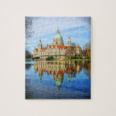 Neues Rathaus - Hannover, Deutschland - 8x10 - 110 Puzzle (Vertikal)