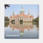 Neues Rathaus in Hannover Magnet (Vorne)