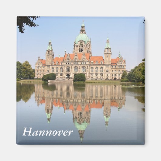 Neues Rathaus in Hannover Magnet (Vorne)