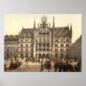 Neues Rathaus in München Poster (Vorne)