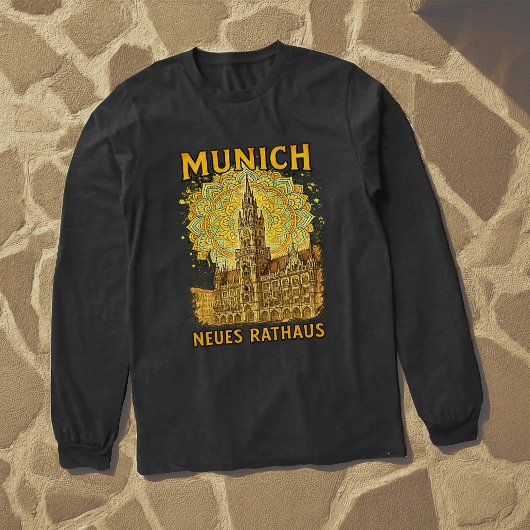 Neues Ratheus Sketcha Mens Long Sleeve Tri-Blend Shirt