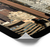 neues Reiseplakat für die Stadt Poster (Ecke)