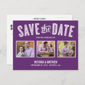 NEUES RETRO | Ankündigung Datum freihalten (Vorne/Hinten)