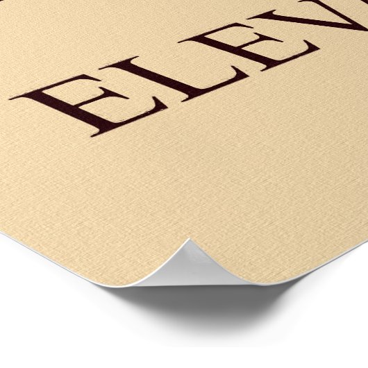 Neues Retro Art Institute Chicago Vertikal-Banner Poster (Ecke)