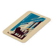 Neues Retro Art Institute Chicago Werbung Magnet (Linke Seite)