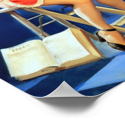 Neues Rezept-Button Poster (Ecke)