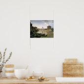 Neues Rom mit Castel Sant'Angelo Poster (Küche)