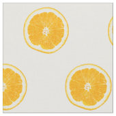 Neues saftiges orange Scheibe-Muster Stoff (Nahaufnahme)
