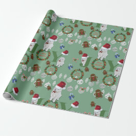 Neues Samoyed Holiday Wrapping Paper Geschenkpapier