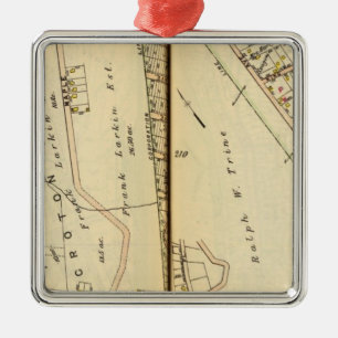 Neues Schloss, New York 2 Ornament Aus Metall