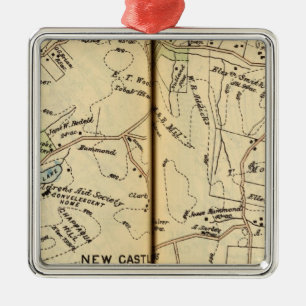 Neues Schloss, New York 2 Silbernes Ornament