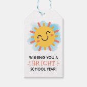 Neues Schuljahr Geschenkanhänger (Vorderseite)