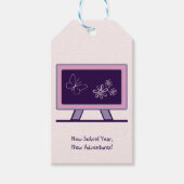 Neues Schuljahr, neue Abenteuer Geschenkanhänger (Vorderseite)