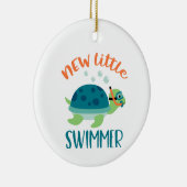 Neues Schwimmer Keramik Ornament (Rechts)