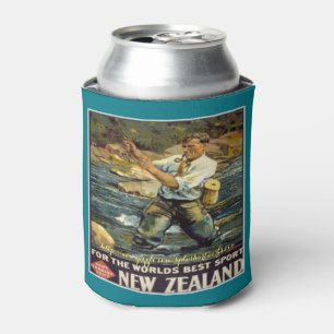 "Neues Seeland-Vintages fischend " Dosenkühler