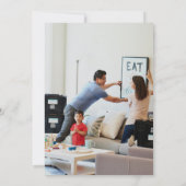 Neues Set des wichtigsten Party für die Haushaltse Einladung (Rückseite)