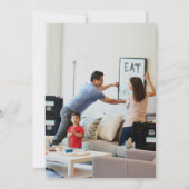 Neues Set Keys Housewärming Party Grün Foto hinzuf Einladung (Rückseite)