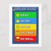 Neues Sicherheitsberatungssystem für Heimat - Funn Postkarte (Vorderseite)