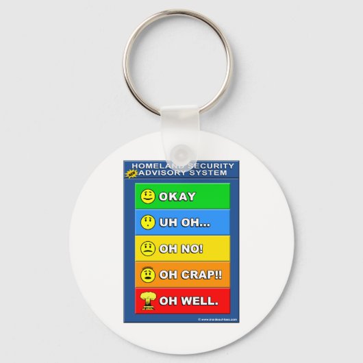 Neues Sicherheitsberatungssystem für Heimat - Funn Schlüsselanhänger (Vorderseite)