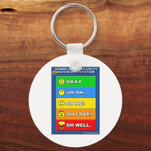 Neues Sicherheitsberatungssystem für Heimat - Funn Schlüsselanhänger (Vorderseite)