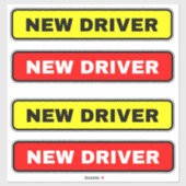 Neues Signaturzeichen für Treiber (Warnung für and Aufkleber (Blatt)