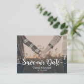 Neues Skript gerettet Postkarte (Stehend Vorderseite)