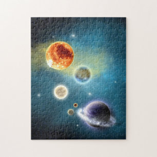 Neues Solarsystem-Puzzle Puzzle