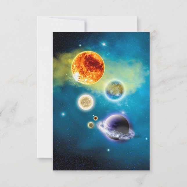 Neues Sonnensystem (Vorderseite)