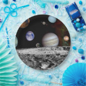 Neues Sonnensystem Pappteller (Party)