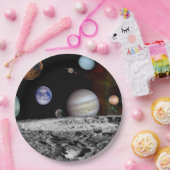 Neues Sonnensystem Pappteller (Party)